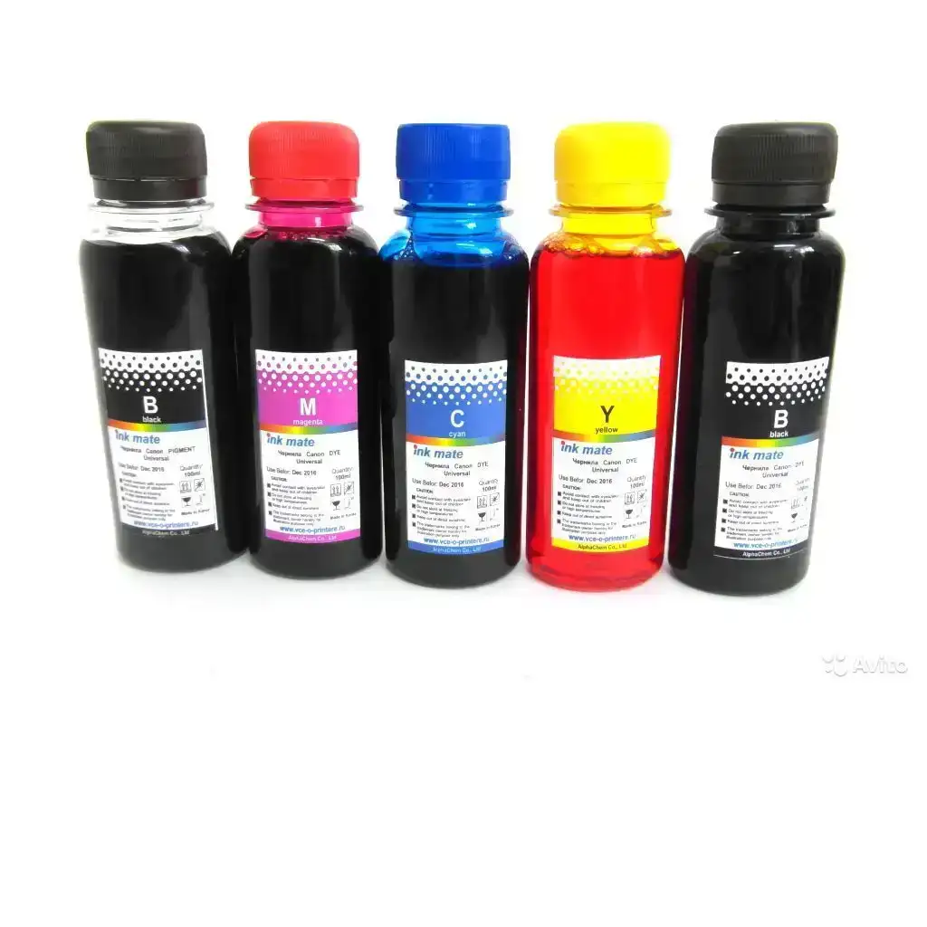 Чернила Ink-Mate универсальные для Canon iP 7240, 5 цветов, 5*0,1 л., комплект