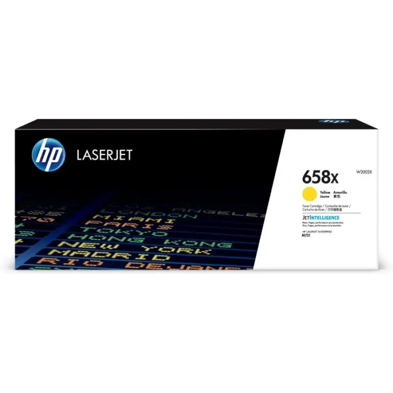 Картридж 658X для HP CLJ Enterprise M751, 28К  жёлтый W2002X