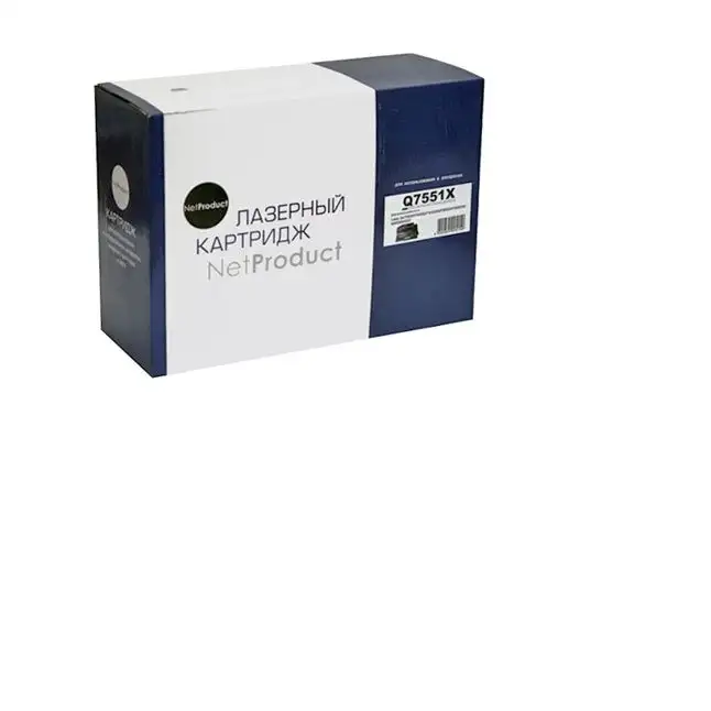 Картридж NetProduct (N-Q7551X) для HP LJ P3005/M3027MFP/M3035MFP, 13K Картридж NetProduct (N-Q7551X) для HP LJ P3005/M3027MFP/M3035MFP, 13K