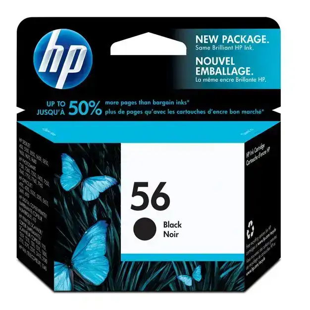 Картридж 56 для HP PCS 2100/DJ 5550/450/PS7150/7350/7550, 520стр. C6656AE, BK Картридж 56 для HP PCS 2100/DJ 5550/450/PS7150/7350/7550, 520стр. C6656AE, BK