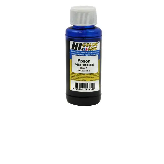 Чернила Hi-Black Универсальные для Epson (Тип E), C, 0,1 л. Чернила Hi-Black Универсальные для Epson (Тип E), C, 0,1 л.