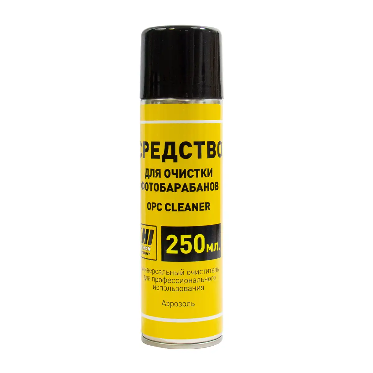 Артикул: vt-71106, Средство Hi-Black для очистки фотобарабанов (ОРС Drum Cleaner), аэрозоль 250 мл, Универсальное средство для глубокой очистки органических ОРС фотобарабанов от тонерной пыли и других неорганических пленочных загрязнений. Не повреждает поверхность лакового покрытия Создан на основе полярных растворителей., Партномер: , Тип: Очистители, Производитель: Hi-Black, для Hi-Black,
