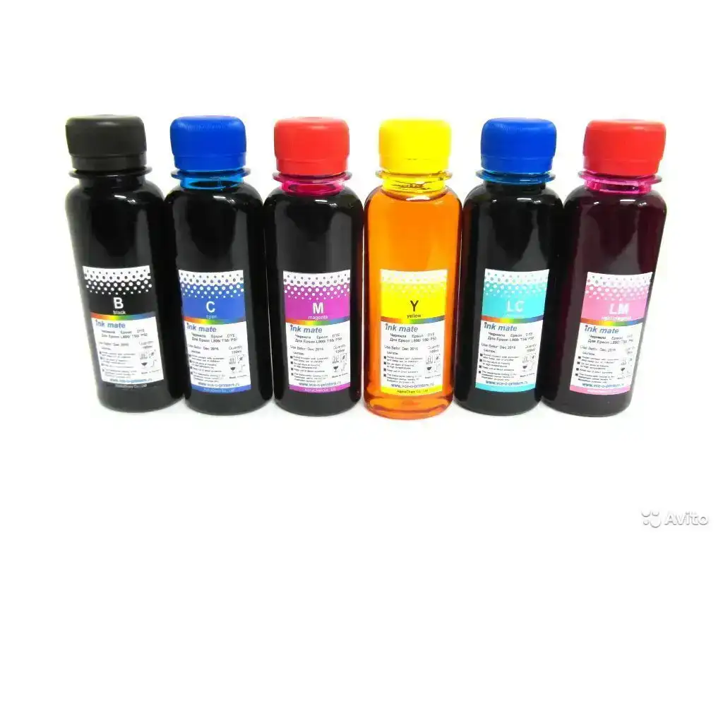 Чернила Ink-Mate универсальные для Epson R200/RX600, водные, 6*0,1 л. Чернила Ink-Mate универсальные для Epson R200/RX600, водные, 6*0,1 л.