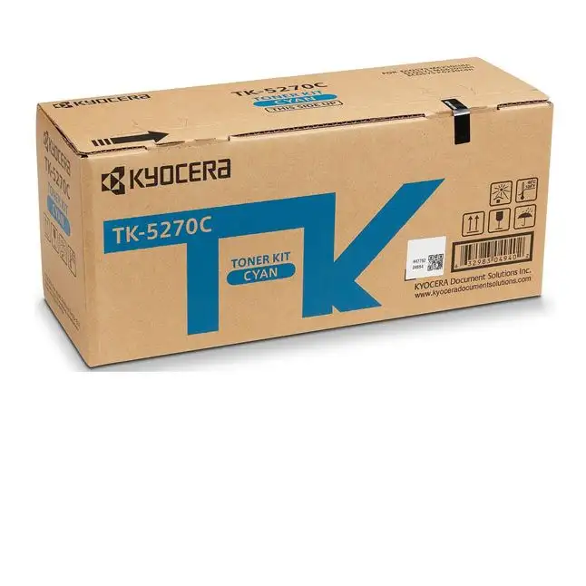 Тонер-картридж TK-5270C Kyocera P6230cdn/M6230cidn/M6630c, 6К  голубой 1T02TVCNL0