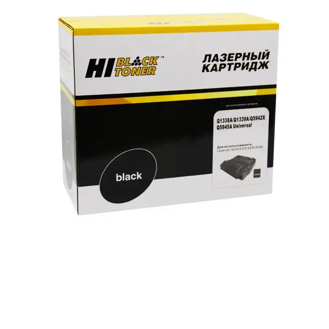 Картридж Hi-Black (HB-Q1338/5942/5945/1339) для HP LJ 4200/4300/4250/4350/4345, Унив, 20K