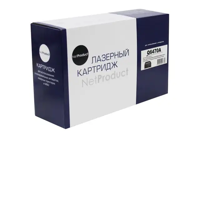 Картридж NetProduct (N-Q6470A) для HP CLJ 3600/3800/CP3505/Canon MF8450, Восстанов., Bk,6K