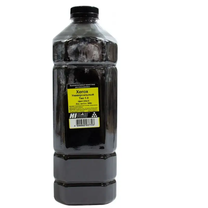 Тонер Hi-Black Универсальный для Xerox Тип 1.0, Bk, 500 г,канистра Тонер Hi-Black Универсальный для Xerox Тип 1.0, Bk, 500 г,канистра