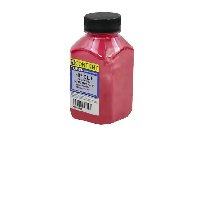 Тонер Content для HP CLJ Pro CP1025/Pro 100 M175, Тип 1.1, M, 30 г, банка Тонер Content для HP CLJ Pro CP1025/Pro 100 M175, Тип 1.1, M, 30 г, банка