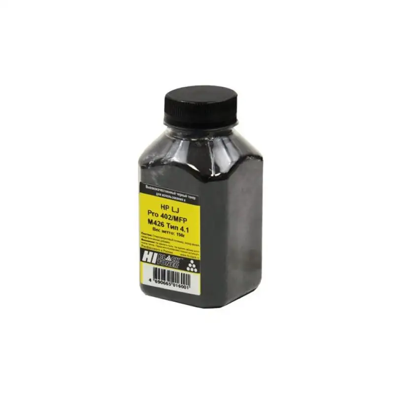 Тонер Hi-Black для HP LJ Pro M402/MFP M426, Тип 5.0, Bk, 150 г, банка Тонер Hi-Black для HP LJ Pro M402/MFP M426, Тип 5.0, Bk, 150 г, банка