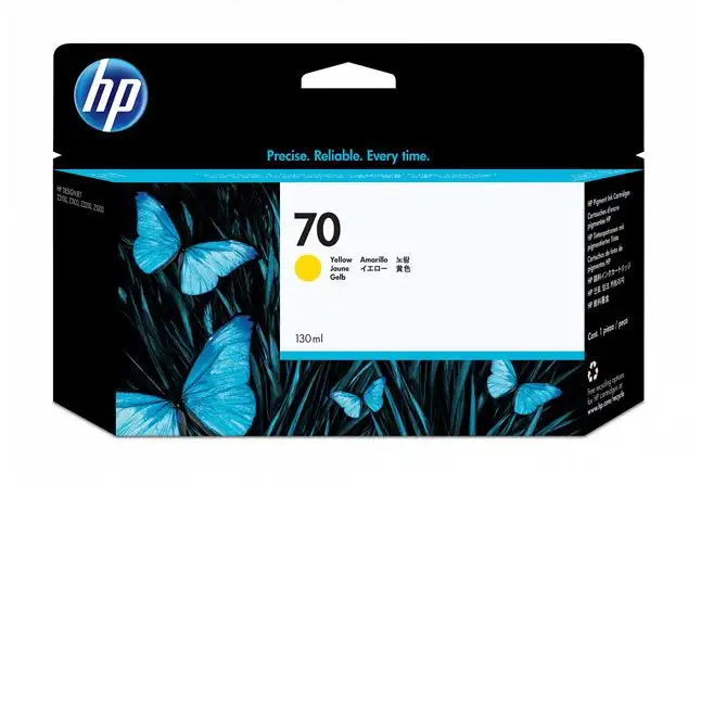 Картридж HP Designjet Z2100/Z3100   №70, C9454A, Y