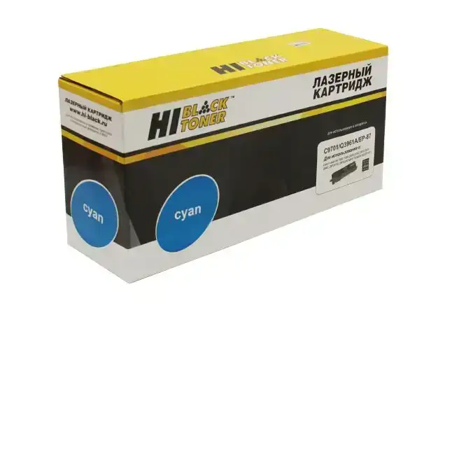 Тонер-картридж Hi-Black (HB-C9701/Q3961A) для HP CLJ 1500/2500/Canon LBP2410/MF8170, C, 4K Тонер-картридж Hi-Black (HB-C9701/Q3961A) для HP CLJ 1500/2500/Canon LBP2410/MF8170, C, 4K