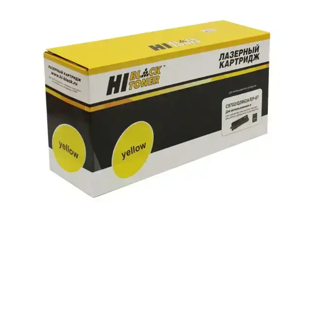 Тонер-картридж Hi-Black (HB-C9702/Q3962A) для HP CLJ 1500/2500/Canon LBP2410/MF8170, Y, 4K Тонер-картридж Hi-Black (HB-C9702/Q3962A) для HP CLJ 1500/2500/Canon LBP2410/MF8170, Y, 4K