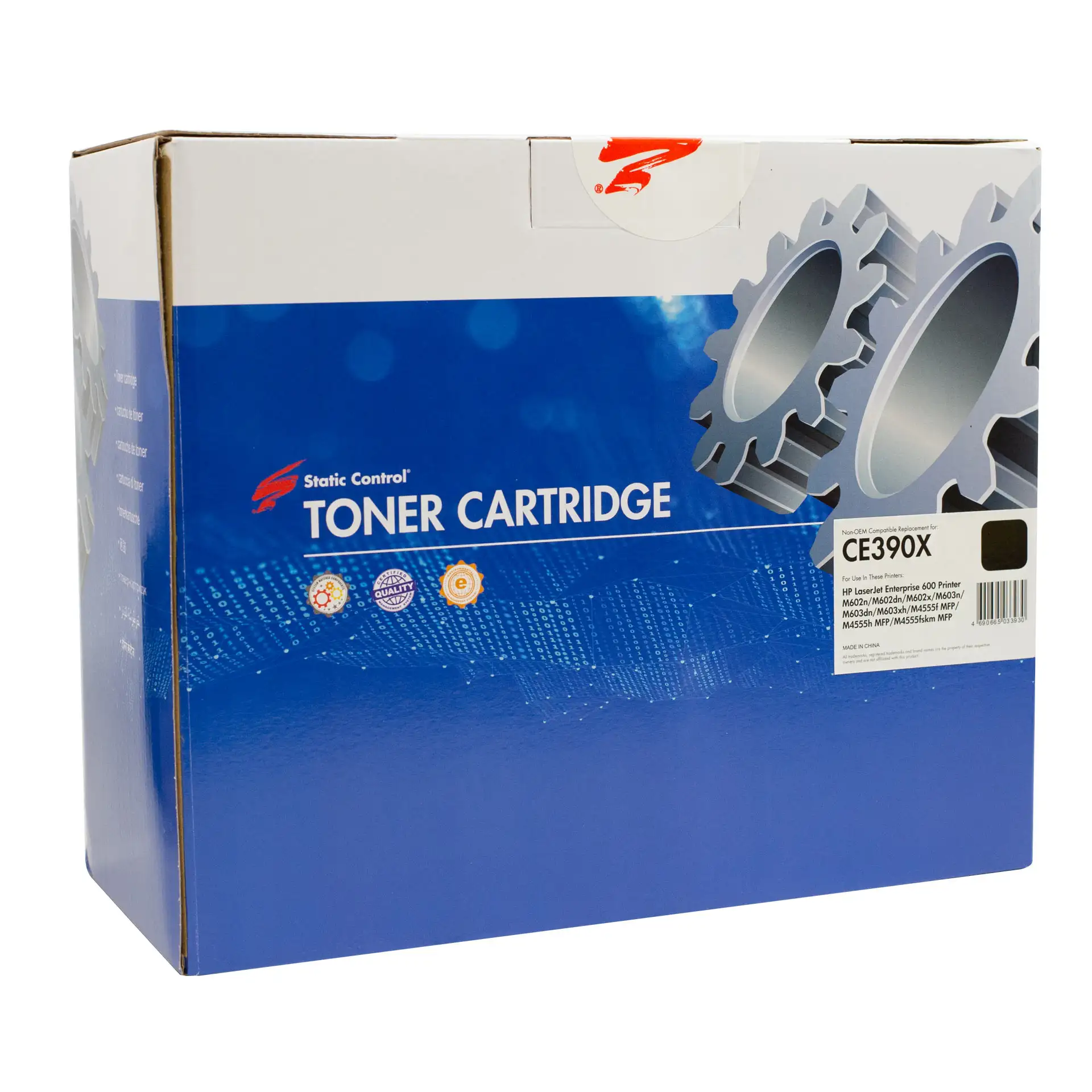 Картридж Static Control (CE390X) для HP LJ Enterprise 600/602/603, 24K