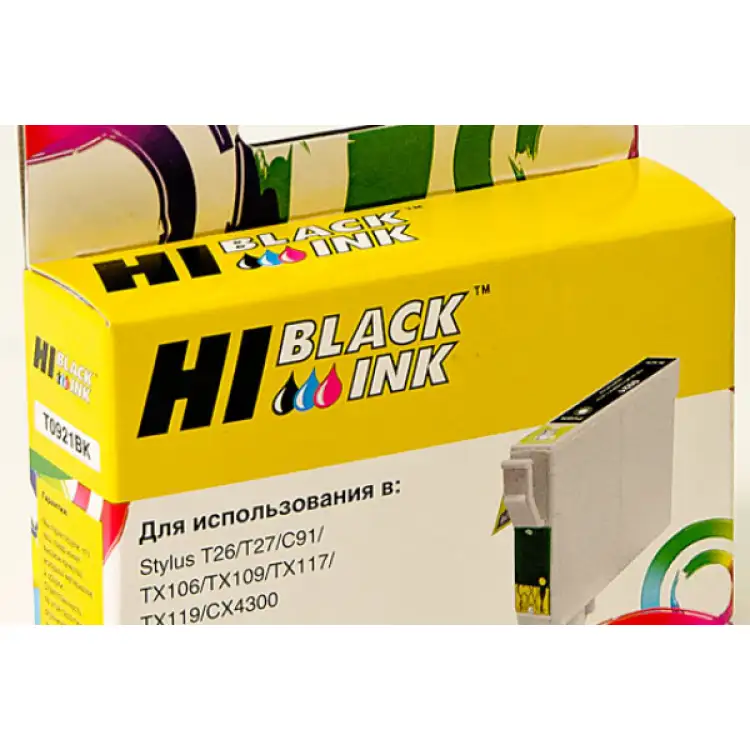 Перезаправляемый картридж Hi-Black (HB-T0922) для Epson C91/TX106, C, пустой, с чипом Перезаправляемый картридж Hi-Black (HB-T0922) для Epson C91/TX106, C, пустой, с чипом