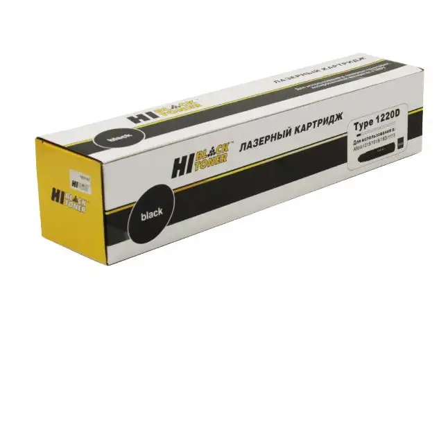 Тонер-картридж Hi-Black (HB-Type 1220D) для Ricoh Aficio 1015/1018/1018D, туба, 5,5K Тонер-картридж Hi-Black (HB-Type 1220D) для Ricoh Aficio 1015/1018/1018D, туба, 5,5K