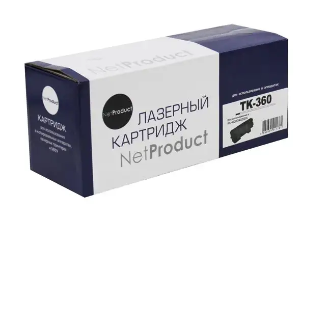 Тонер-картридж NetProduct (N-TK-360) для Kyocera FS-4020, 20K Тонер-картридж NetProduct (N-TK-360) для Kyocera FS-4020, 20K