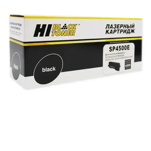 Тонер-картридж Hi-Black (HB-SP4500E) для Ricoh Aficio SP 3600DN/SF/SP3610SF/SP4510DN/SF, 6K Тонер-картридж Hi-Black (HB-SP4500E) для Ricoh Aficio SP 3600DN/SF/SP3610SF/SP4510DN/SF, 6K