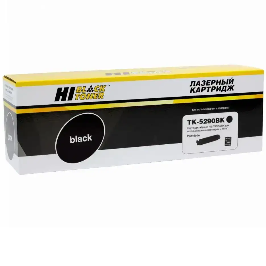 Тонер-картридж Hi-Black (HB-TK-5290BK) для Kyocera ECOSYS P7240cdn, Bk, 17K