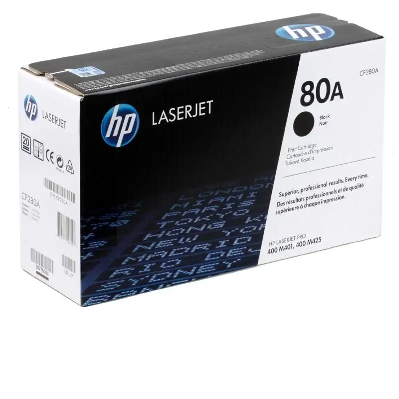 Заправка картриджа HP CF280A (80A), для принтеров HP LaserJet Pro M401, LaserJet Pro M425