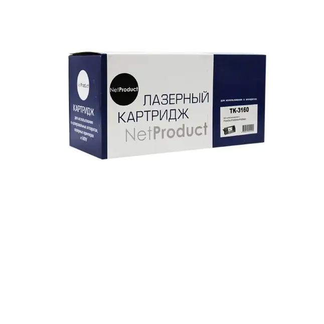 Тонер-картридж NetProduct (N-TK-3160) для Kyocera P3045dn/P3050dn/P3055dn, 12,5K, с/ч