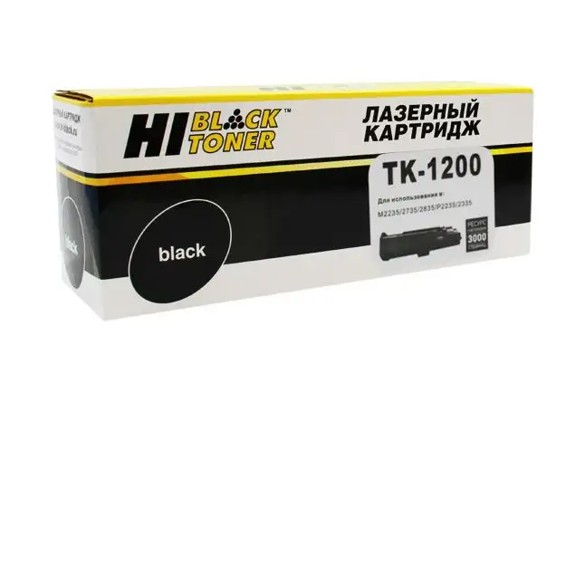 Тонер-картридж Hi-Black (HB-TK-1200) для Kyocera Ecosys M2235/2735/2835/P2335, 3K