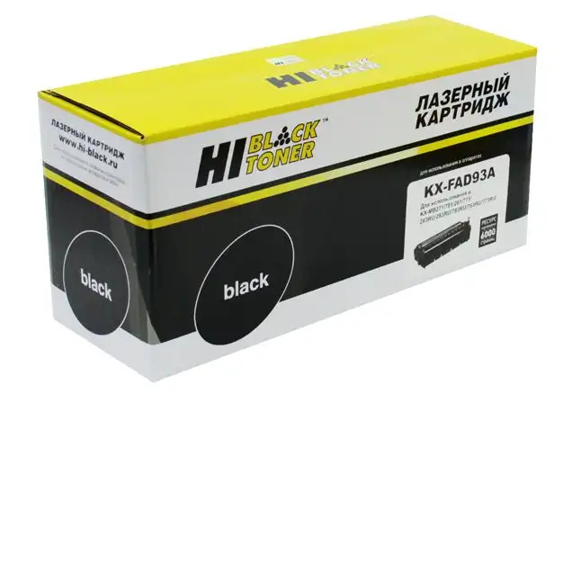 Драм-юнит Hi-Black (HB-KX-FAD93A) для Panasonic KX-MB263/283/763/773/783, 6K Драм-юнит Hi-Black (HB-KX-FAD93A) для Panasonic KX-MB263/283/763/773/783, 6K