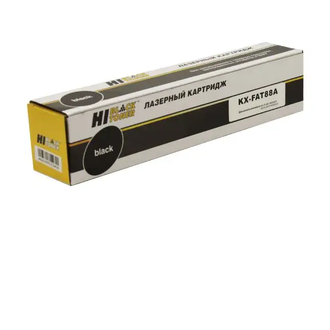 Тонер-картридж Hi-Black (HB-KX-FAT88A) для Panasonic KX-FL401/402/403/FLC411/412/413, 2K Тонер-картридж Hi-Black (HB-KX-FAT88A) для Panasonic KX-FL401/402/403/FLC411/412/413, 2K