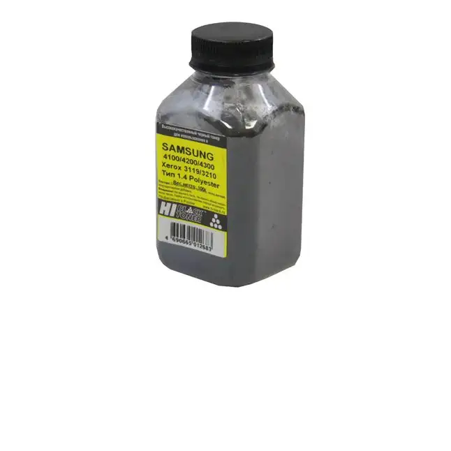 Тонер Hi-Black для Samsung SCХ-4100/4200/4300/WC3119, Polyester, Тип 1.4, Bk, 100 г, банка Тонер Hi-Black для Samsung SCХ-4100/4200/4300/WC3119, Polyester, Тип 1.4, Bk, 100 г, банка