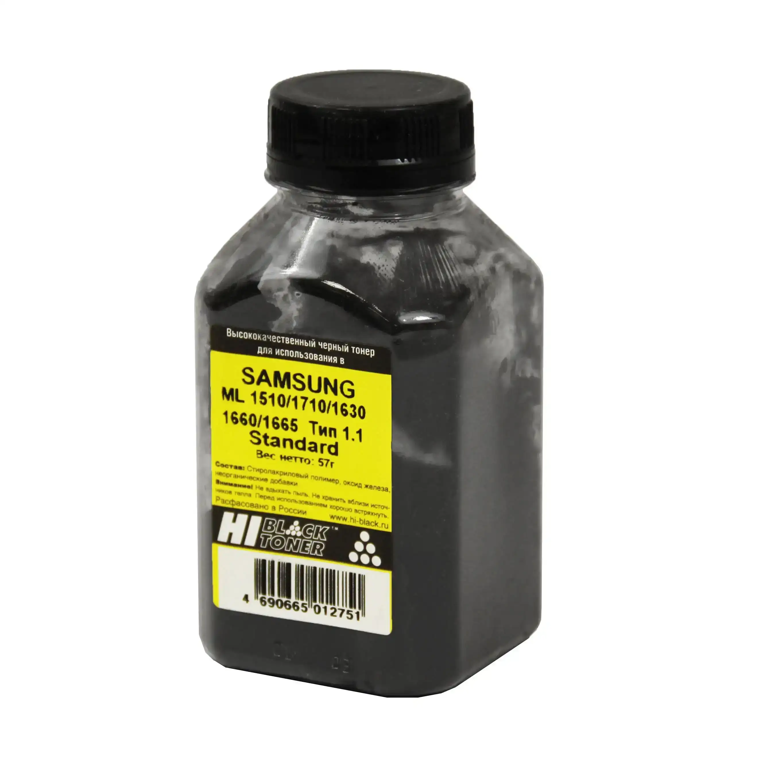 Тонер Hi-Black для Samsung ML-1510/1710/1630/1660, Standard, Тип 1.1, Bk, 57 г, банка Тонер Hi-Black для Samsung ML-1510/1710/1630/1660, Standard, Тип 1.1, Bk, 57 г, банка