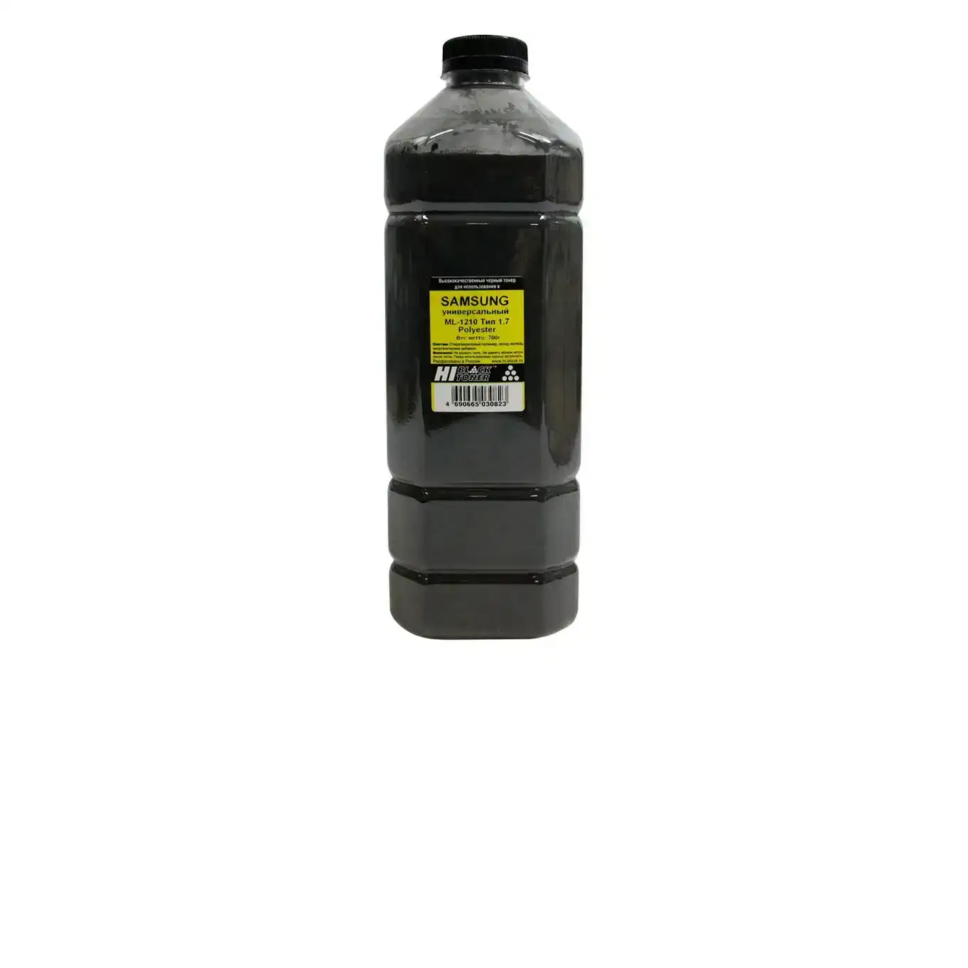 Тонер Hi-Black Универсальный для Samsung ML-1210, Polyester, Тип 1.7, Bk, 700 г, канистра Тонер Hi-Black Универсальный для Samsung ML-1210, Polyester, Тип 1.7, Bk, 700 г, канистра
