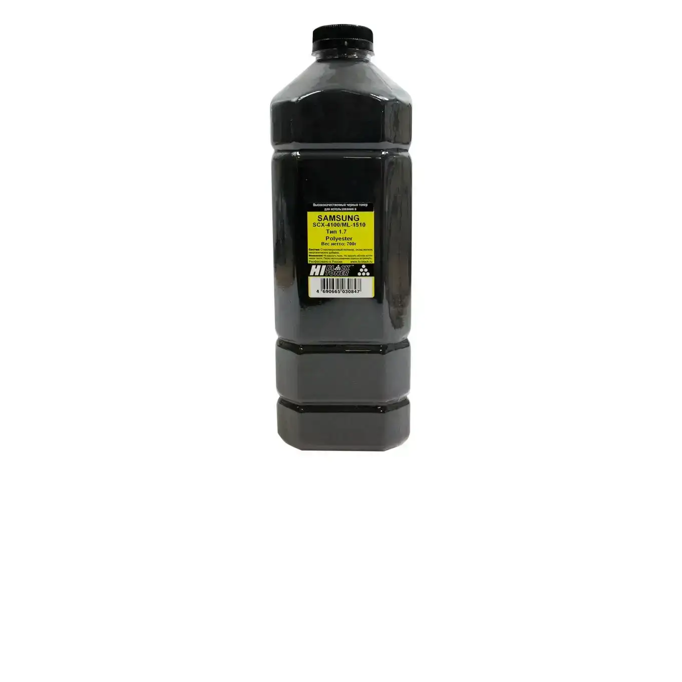 Тонер Hi-Black для Samsung SCX-4100/ML-1510, Polyester, Тип 1.7, Bk, 700 г, канистра Тонер Hi-Black для Samsung SCX-4100/ML-1510, Polyester, Тип 1.7, Bk, 700 г, канистра