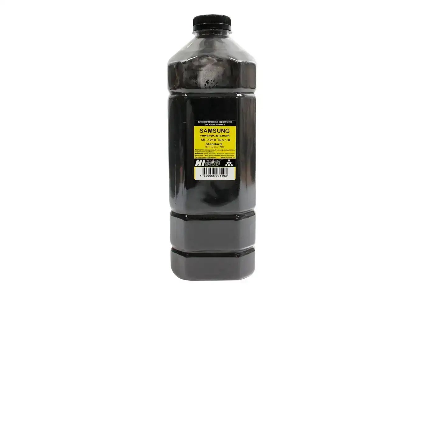 Тонер Hi-Black Универсальный для Samsung ML-1210, Standard, Тип 1.8, Bk, 700 г, канистра Тонер Hi-Black Универсальный для Samsung ML-1210, Standard, Тип 1.8, Bk, 700 г, канистра