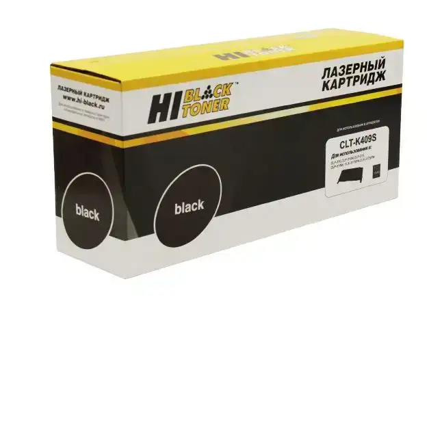 Тонер-картридж Hi-Black (HB-CLT-K409S) для Samsung CLP-310/315/CLX-3170fn/3175, Bk, 1,5K Тонер-картридж Hi-Black (HB-CLT-K409S) для Samsung CLP-310/315/CLX-3170fn/3175, Bk, 1,5K