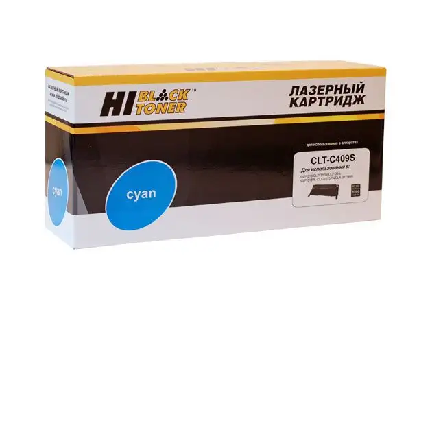 Тонер-картридж Hi-Black (HB-CLT-C409S) для Samsung CLP-310/315/CLX-3170fn/3175, C, 1K Тонер-картридж Hi-Black (HB-CLT-C409S) для Samsung CLP-310/315/CLX-3170fn/3175, C, 1K