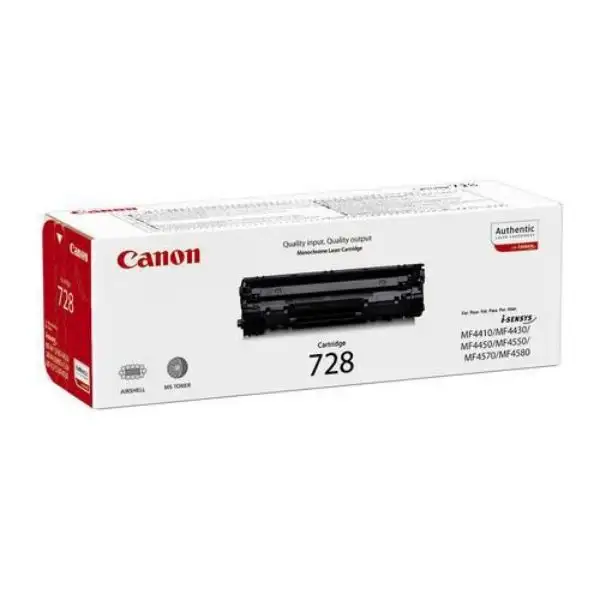 Картридж Canon MF4410/4430/4450/4550dn/4570dn 728, 3500B010, 2,1K Картридж Canon MF4410/4430/4450/4550dn/4570dn 728, 3500B010, 2,1K