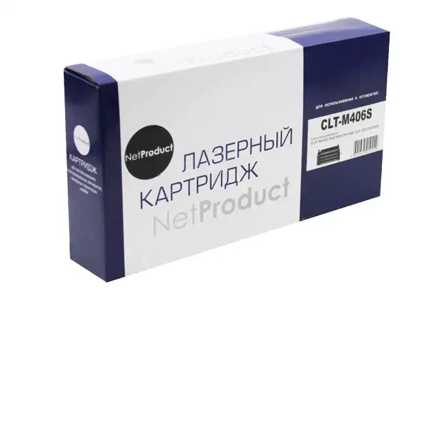 Тонер-картридж NetProduct (N-CLT-M406S) для Samsung CLP-360/365/368/CLX-3300/3305, M, 1K Тонер-картридж NetProduct (N-CLT-M406S) для Samsung CLP-360/365/368/CLX-3300/3305, M, 1K