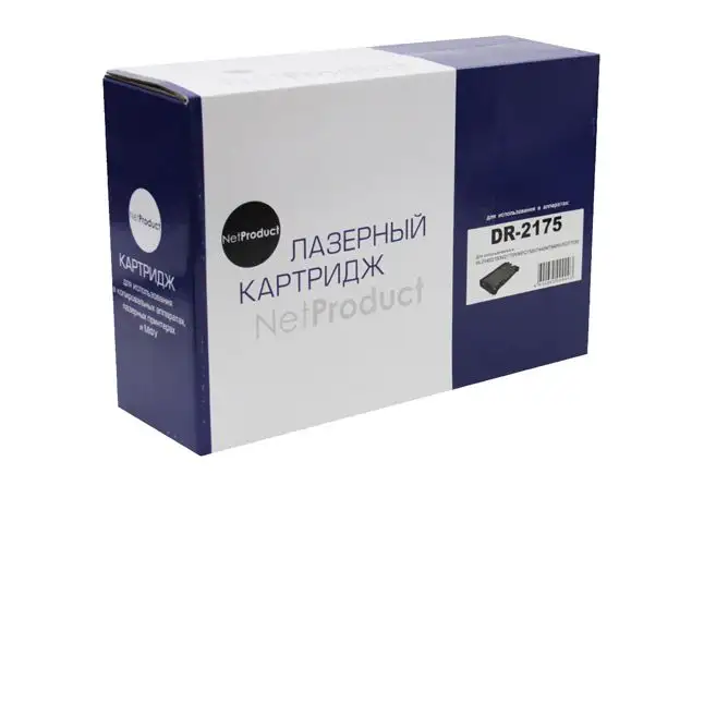 Драм-юнит NetProduct (N-DR-2175) для Brother HL-2140/2150/2170/7030/7040, 12K Драм-юнит NetProduct (N-DR-2175) для Brother HL-2140/2150/2170/7030/7040, 12K