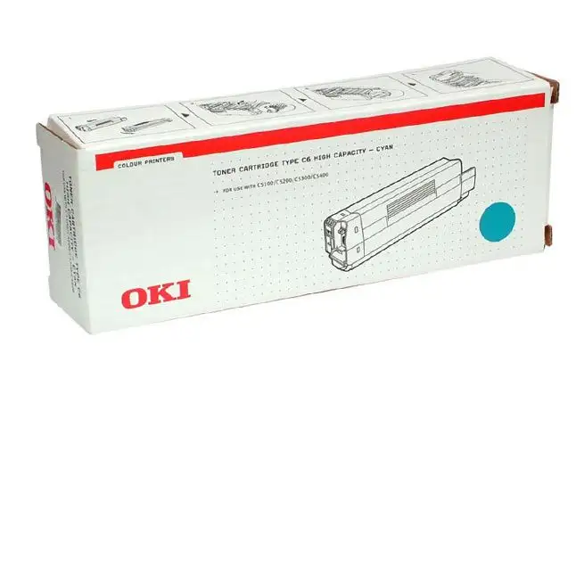Тонер-картридж Oki C5100/5300  42127490/42127407, cyan
