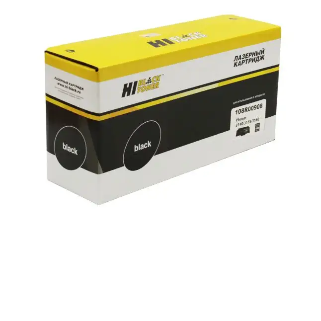 Артикул: vt-2749, Картридж Hi-Black (HB-108R00908) для Xerox Phaser 3140/3155/3160, 1,5K, с чипом, Партномер: HB-108R00908, Тип: Картриджи лазерные совместимые, Производитель: Hi-Black, для Xerox, 