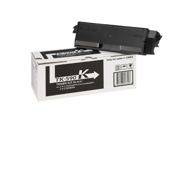 Картридж TK-590K Kyocera FS-C2026MFP/C2126MFP/C5250/ECOSYS M6026CDN, 7К чёрный 1T02KV0 Картридж TK-590K Kyocera FS-C2026MFP/C2126MFP/C5250/ECOSYS M6026CDN, 7К чёрный 1T02KV0