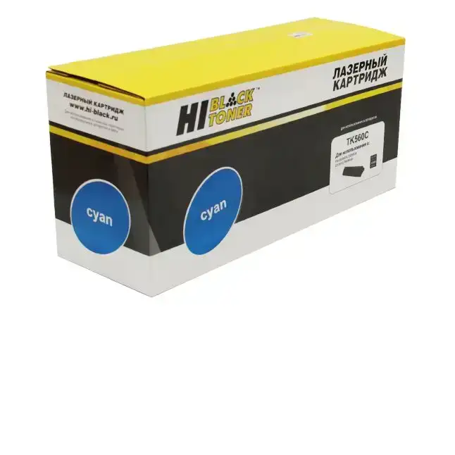 Тонер-картридж Hi-Black (HB-TK-560C) для Kyocera FS-C5300DN/C5350DN, Восстанов., C, 10K Тонер-картридж Hi-Black (HB-TK-560C) для Kyocera FS-C5300DN/C5350DN, Восстанов., C, 10K
