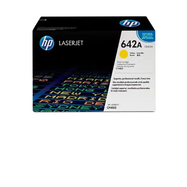 Картридж HP CLJ CP4005/4005n/4005dn CB402A, Y, 7,5K Картридж HP CLJ CP4005/4005n/4005dn CB402A, Y, 7,5K