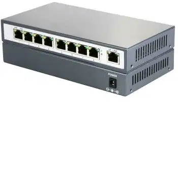 POE-31008P коммутатор PoE 8+1 портов