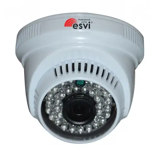 EVC-3H10-IR2  купольная IP видеокамера, 1.0Мп, f=2.8мм