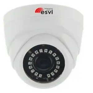 EVC-DL-S13 купольная IP видеокамера, 1.3Мп, f=2.8мм