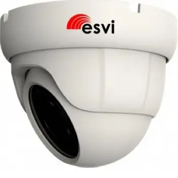 EVL-DB-H21F купольная уличная 4 в 1 видеокамера, 1080p, f=2.8мм