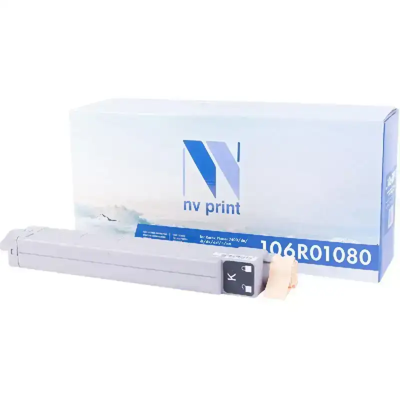Картридж NVP для Xerox 106R01080 Black для Phaser 7400 (15000k)