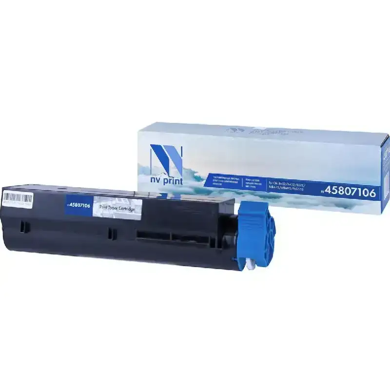 Картридж NVP для NV-45807106 для Oki B 412/ 412dn/ 432/ 432dn/ MB 472/ 472dnw/ 492/ 492dn/562/562dnw (7000k)