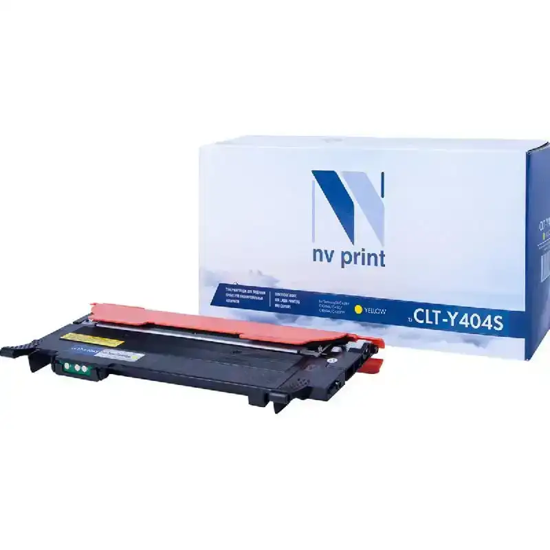 Картридж NVP для NV-CLT-Y404S Yellow для Samsung Xpress SL-C480/ SL-C480FW/ SL-C480W/ SL-C430/ SL-C430W (1000k)