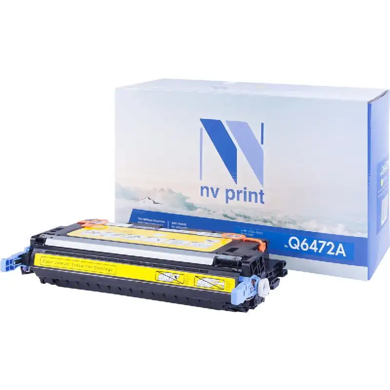 Артикул: nv-9768, Картридж NVP для NV-Q6472A Yellow для HP LaserJet Color 3505, 3505x, 3505n, 3505dn, 3600, 3600n, 3600dn, 3800, 3800n, 3800dn, 3800dnt 4000k, NVPrint, Картриджи лазерные совместимые, NVPrint, , 